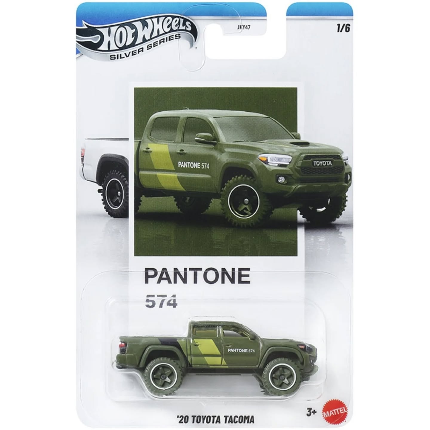 HOT WHEELS: SILVER SERIES | PANTONE - PANTONE '20 TOYOTA TACOMA - 1