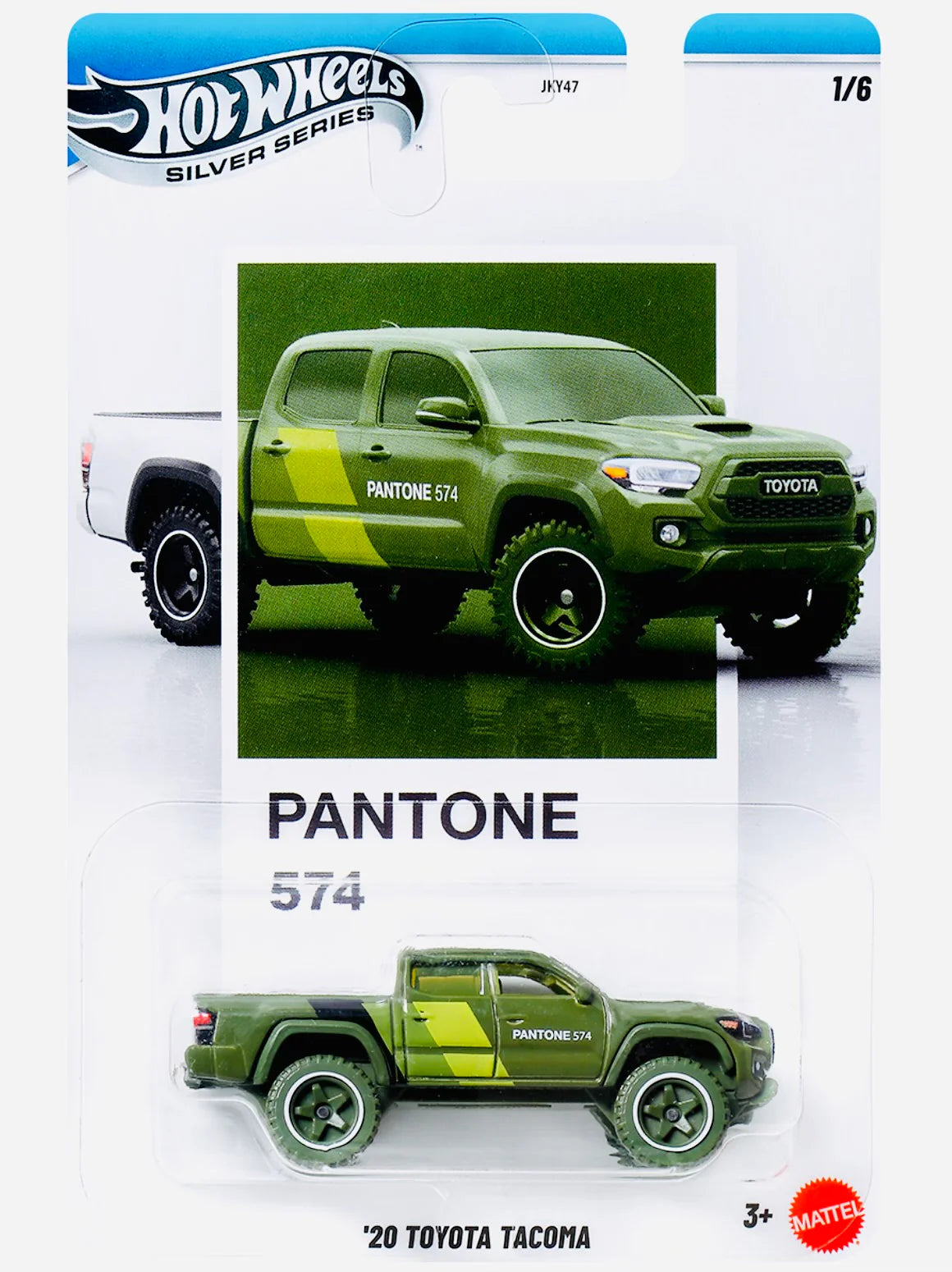 HOT WHEELS: SILVER SERIES | PANTONE - PANTONE '20 TOYOTA TACOMA - 4
