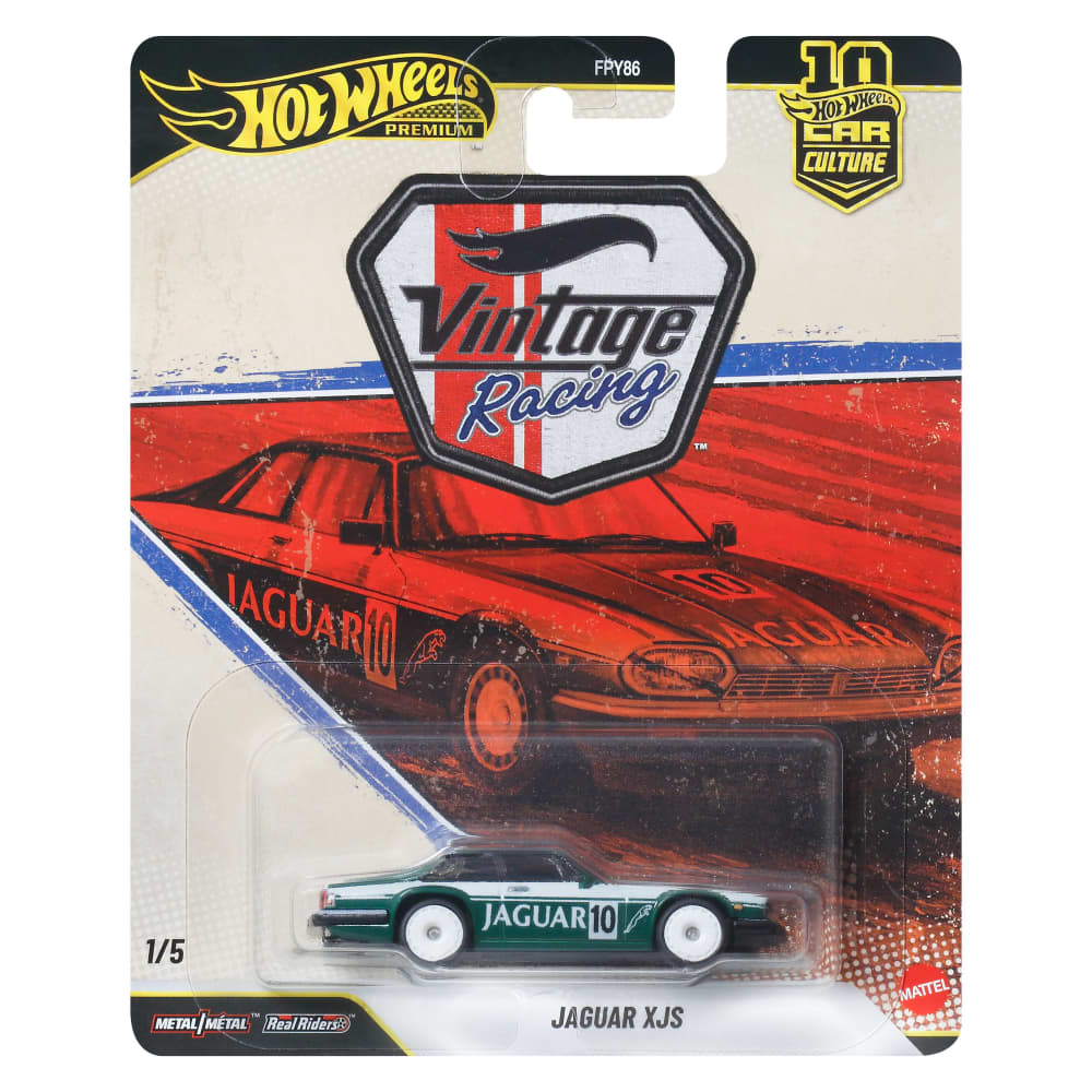 HOT WHEELS PREMIUM | CAR CULTURE: VINTAGE RACING - JAGUAR XJS - 1