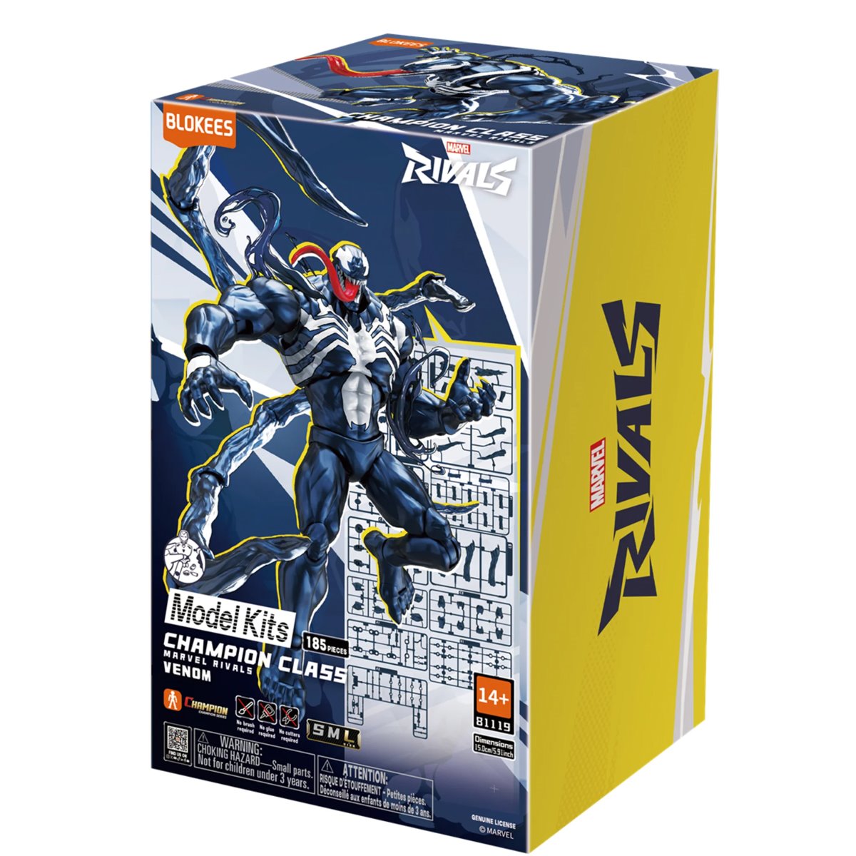 BLOKESS: MODEL KIT - MARVEL RIVALS: VENOM CHAMPION CLASS CC07 - 4