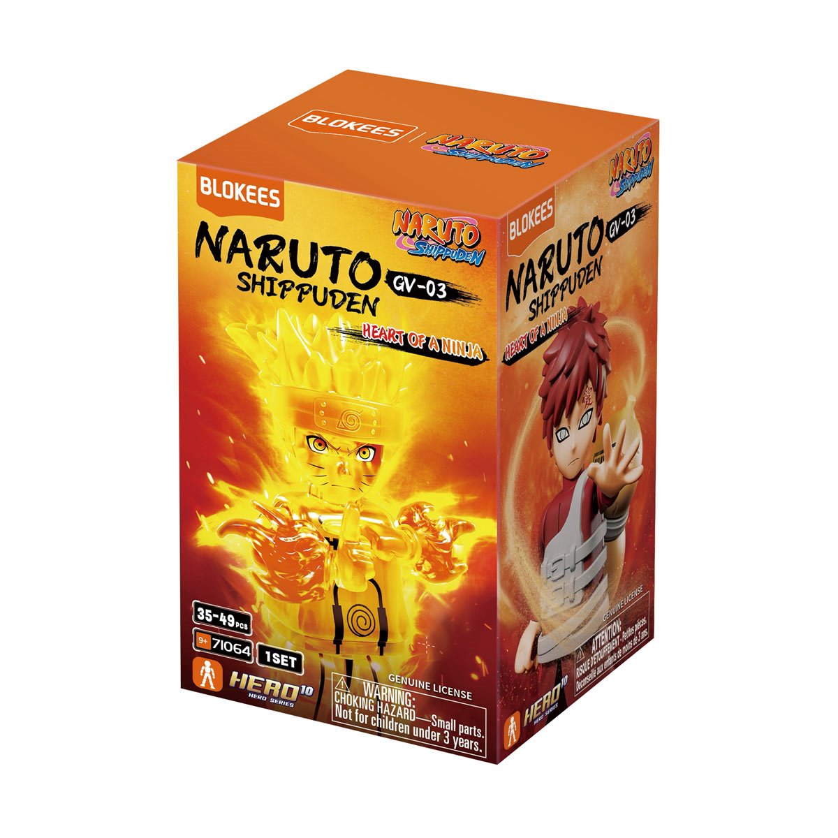 BLOKEES: NARUTO HEART OF A NINJA GALAXY VERSION 3 BLIND BOX (CAJA MISTERIOSA X 1 UNIDAD) - 3