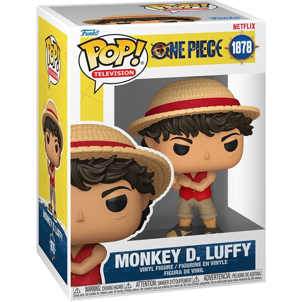 FUNKO POP! ANIME: ONE PIECE LIVE ACTION - MONKEY D. LUFFY 1878 - 1