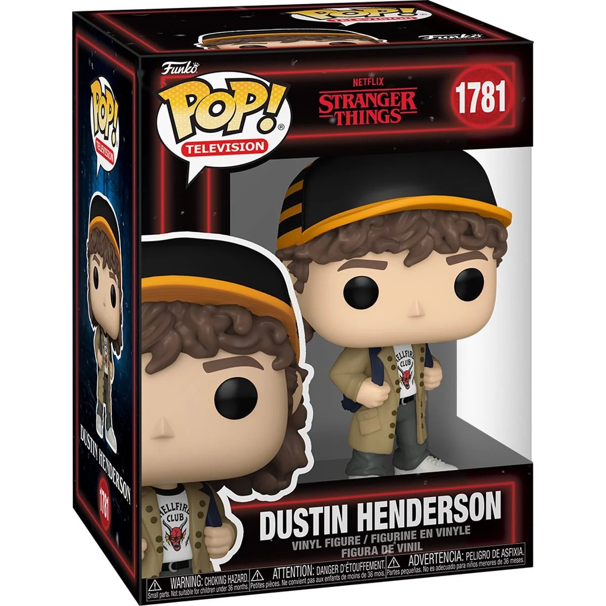 FUNKO POP! TELEVISION: STRANGER THINGS (SEASON 5) - DUSTIN HENDERSON 1781 - 1