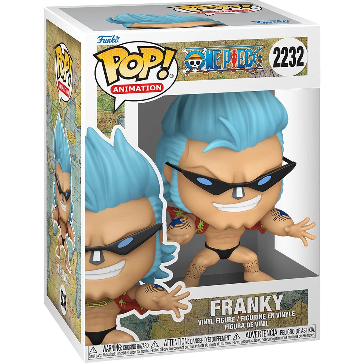 FUNKO POP! ANIME: ONE PIECE - FRANKY WITH SUNGLASSES 2232 - 1