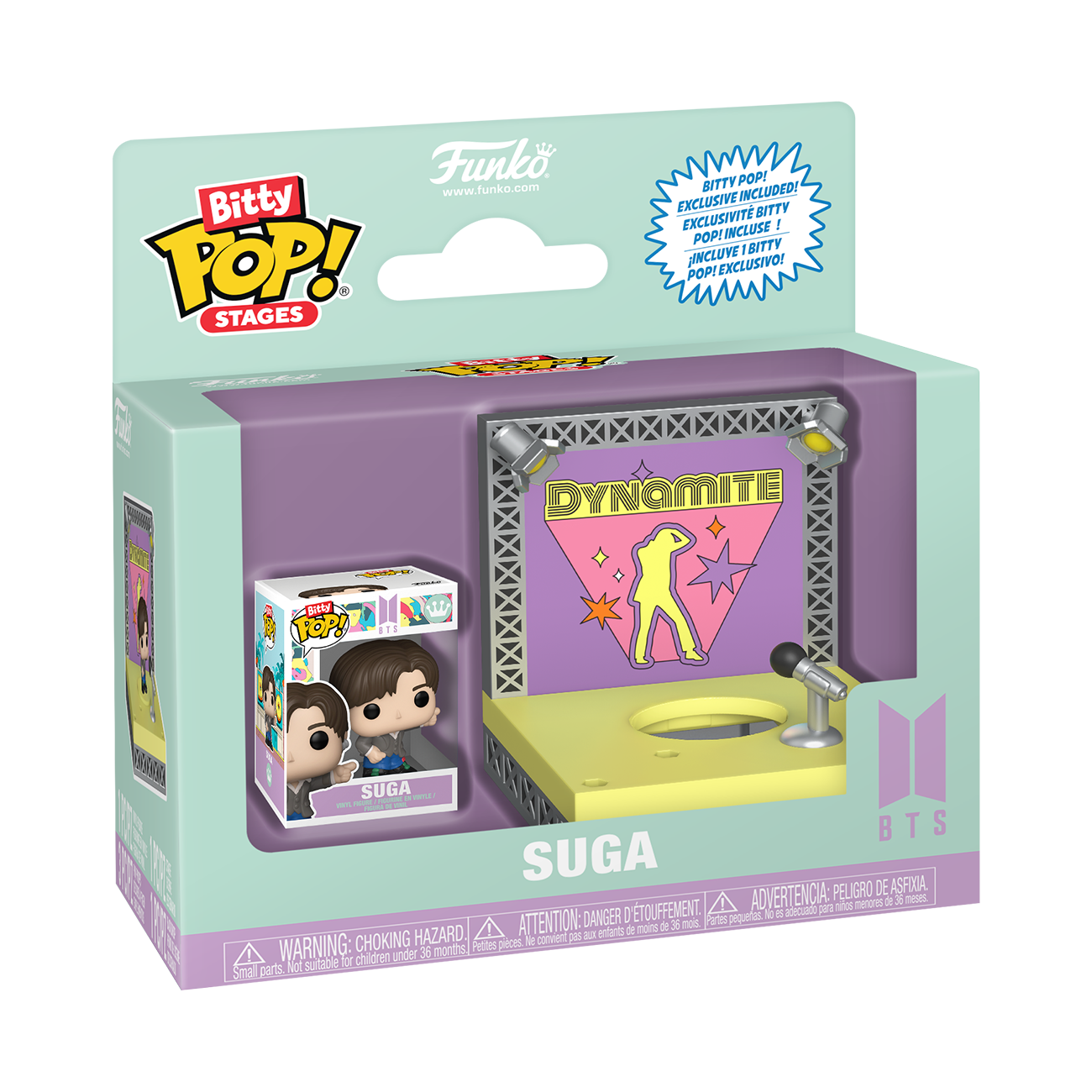FUNKO POP! BITTY STAGE: BTS DYNAMITE - SUGA - 1