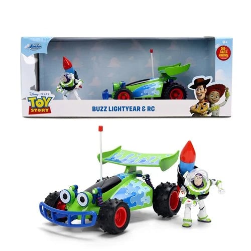 JADA: HOLLYWOOD RIDES - TOY STORY RC WITH BUZZ LIGHTYEA 1:24 (DIE-CAST) - 1