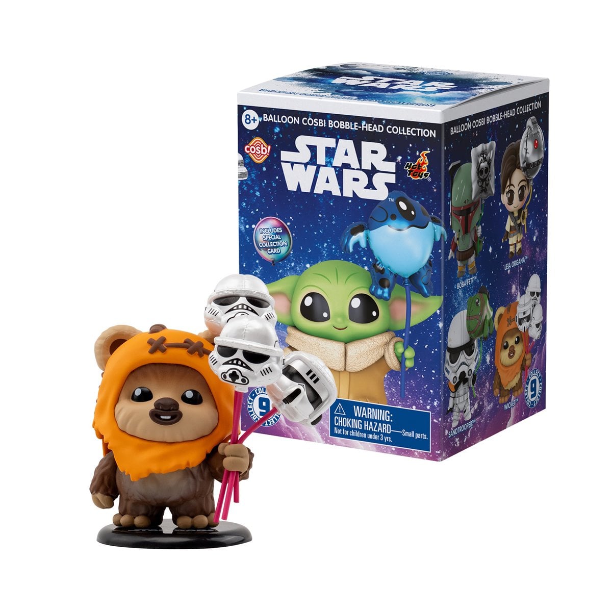 HOT TOYS | COSBI (BOBBLE HEAD) - STAR WARS - BALLOON COLLECTION (BLIND-BOX MINI-FIGURE) X UNIDAD - 3