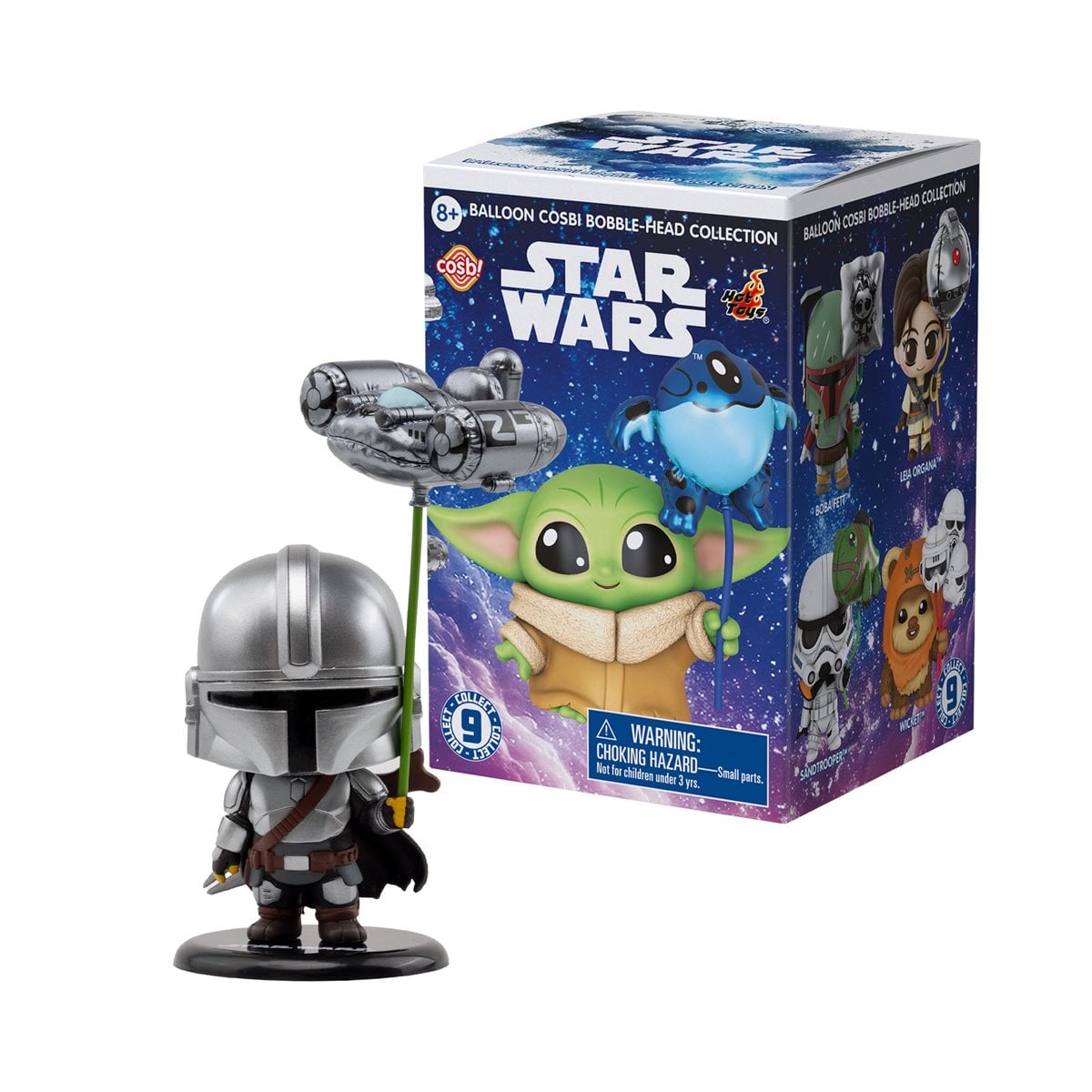 HOT TOYS | COSBI (BOBBLE HEAD) - STAR WARS - BALLOON COLLECTION (BLIND-BOX MINI-FIGURE) X UNIDAD - 4