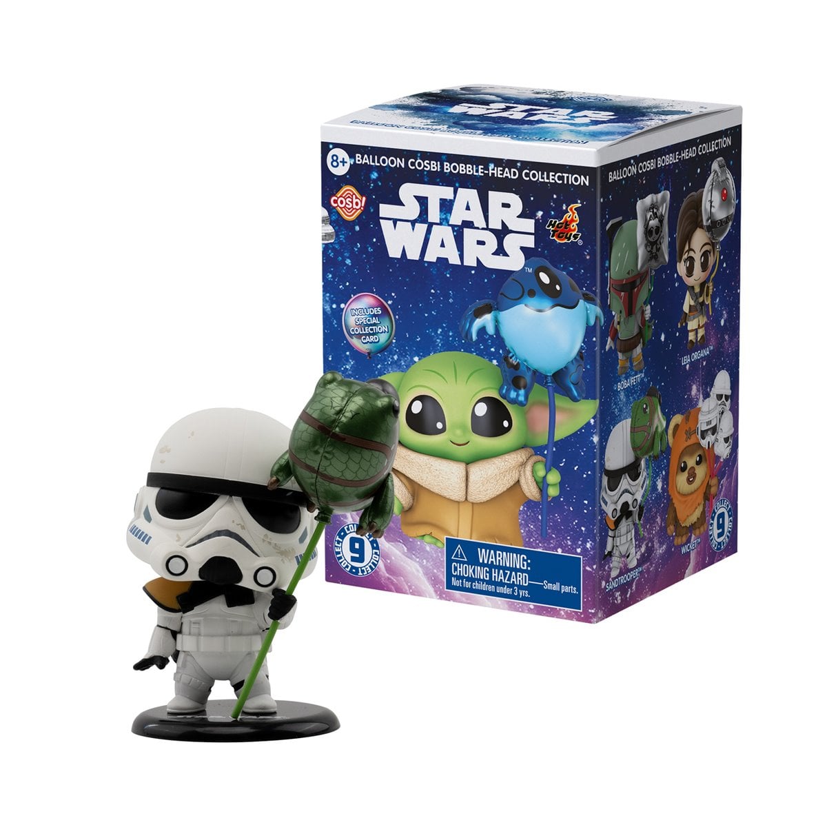 HOT TOYS | COSBI (BOBBLE HEAD) - STAR WARS - BALLOON COLLECTION (BLIND-BOX MINI-FIGURE) X UNIDAD - 5