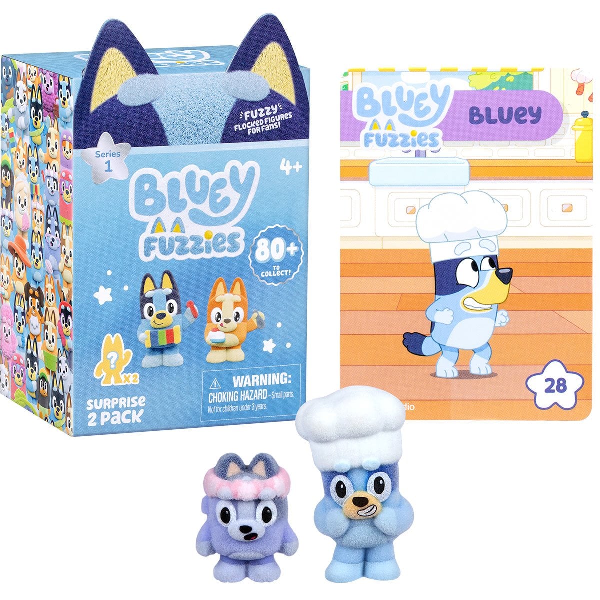 MOOSE TOYS - BLUEY - FUZZIES SERIES - BLIND BOX (X UNIDAD) - 1
