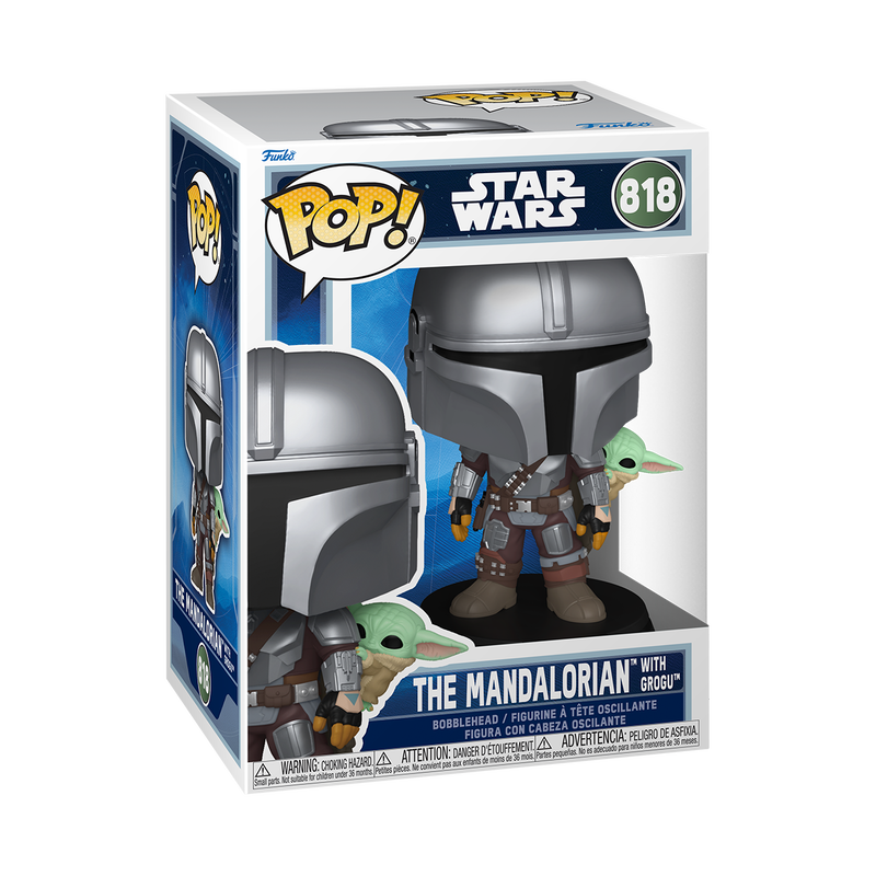FUNKO POP! STAR WARS: THE MANDALORIAN AND GROGU - MANDALORIAN WITH GROGU 818 - 1