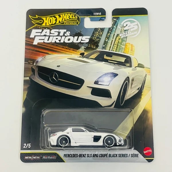 HOT WHEELS: PREMIUM | FAST Y FURIOUS - MERCEDES-BENZ SLS AMG COUPÉ BLACK SERIES - 1