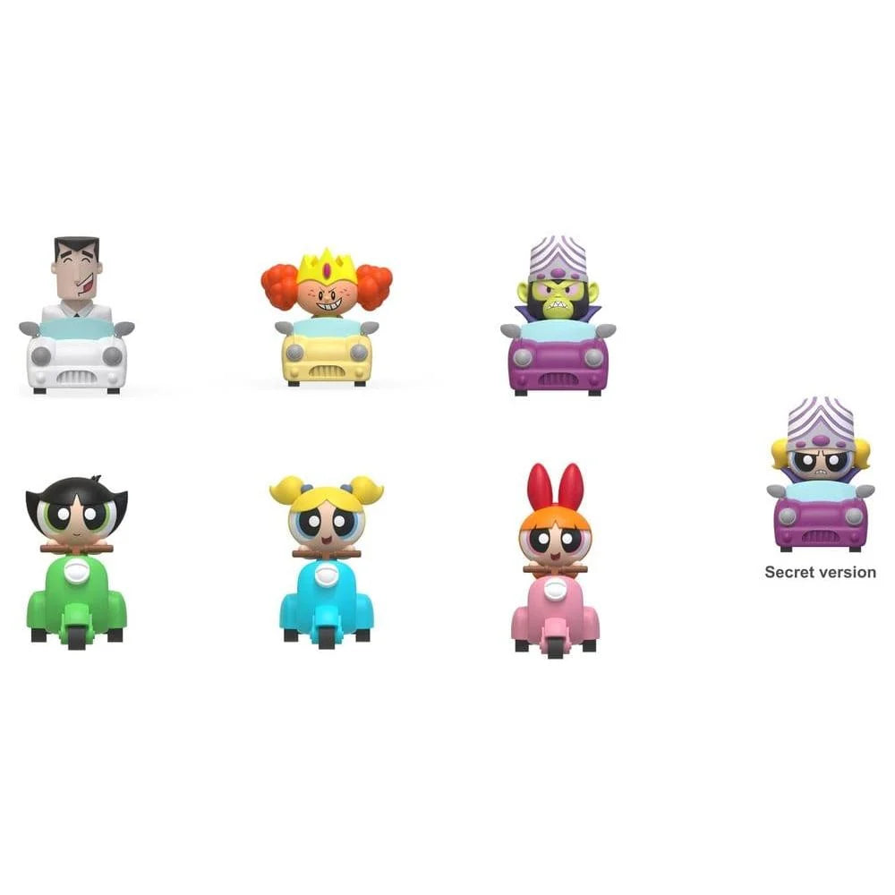 BEAST KINGDOM: PULL BACK CAR - THE POWERPUFF GIRLS - BLIND BOX (X UNIDAD) - 1