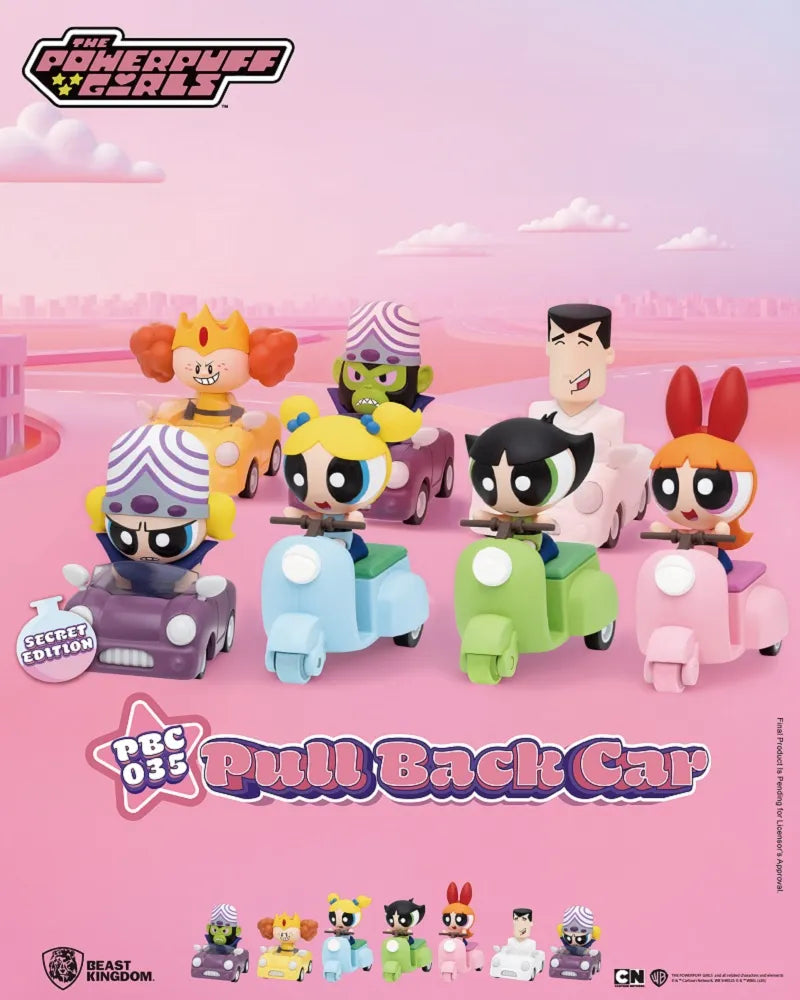 BEAST KINGDOM: PULL BACK CAR - THE POWERPUFF GIRLS - BLIND BOX (X UNIDAD) - 2
