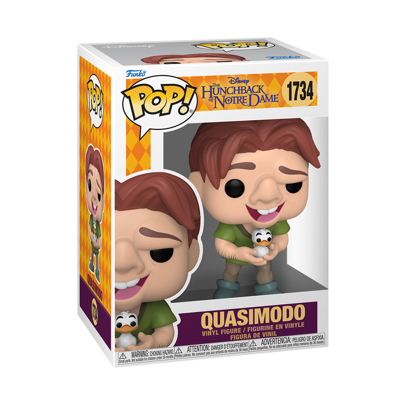 FUNKO POP! DISNEY: THE HUNCHBACK OF NOTRE DAME - QUASIMODO WITH BIRD 1734 - 1