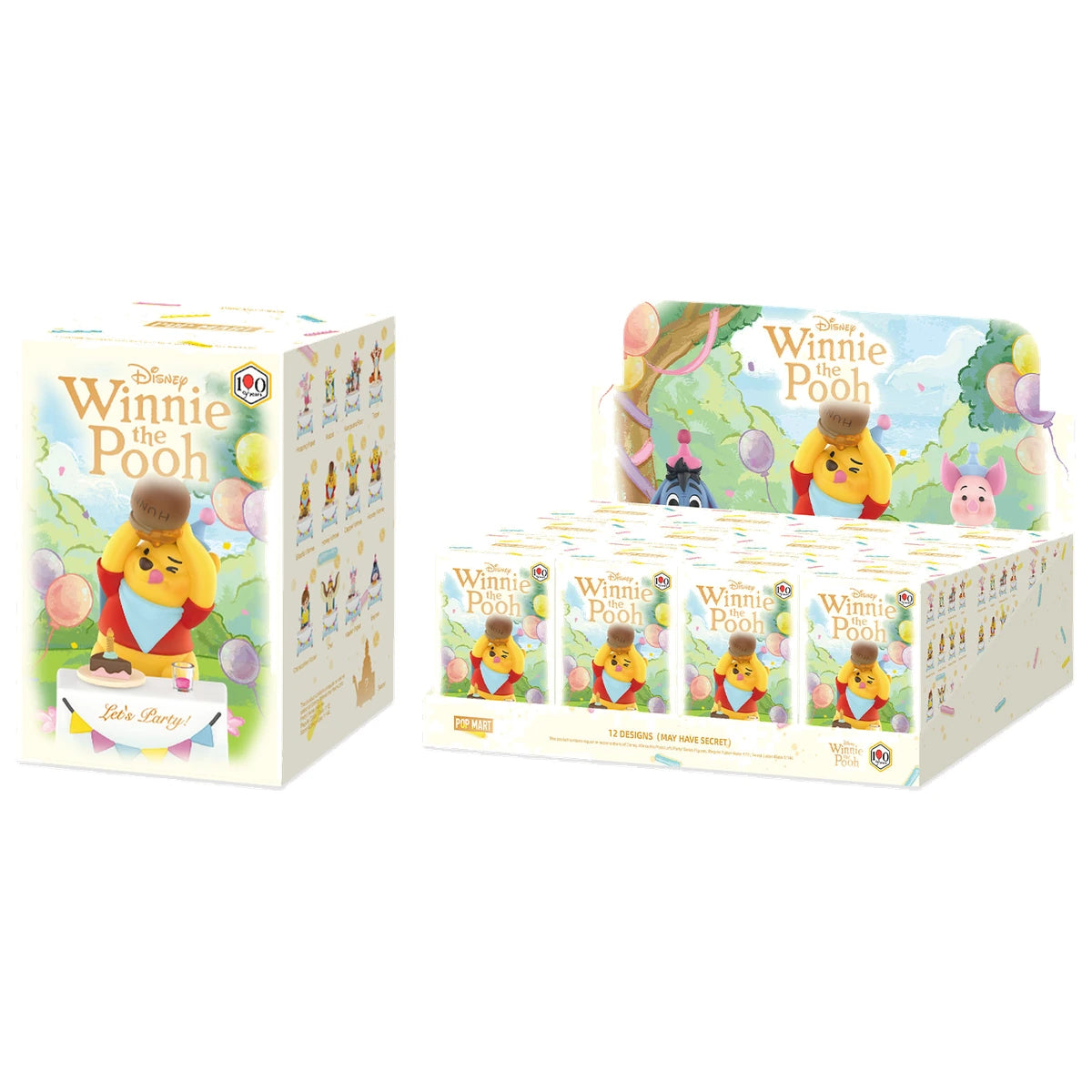 POPMART: WINNIE POOH LET'S PART - BLIND BOX (X UNIDAD) - 1