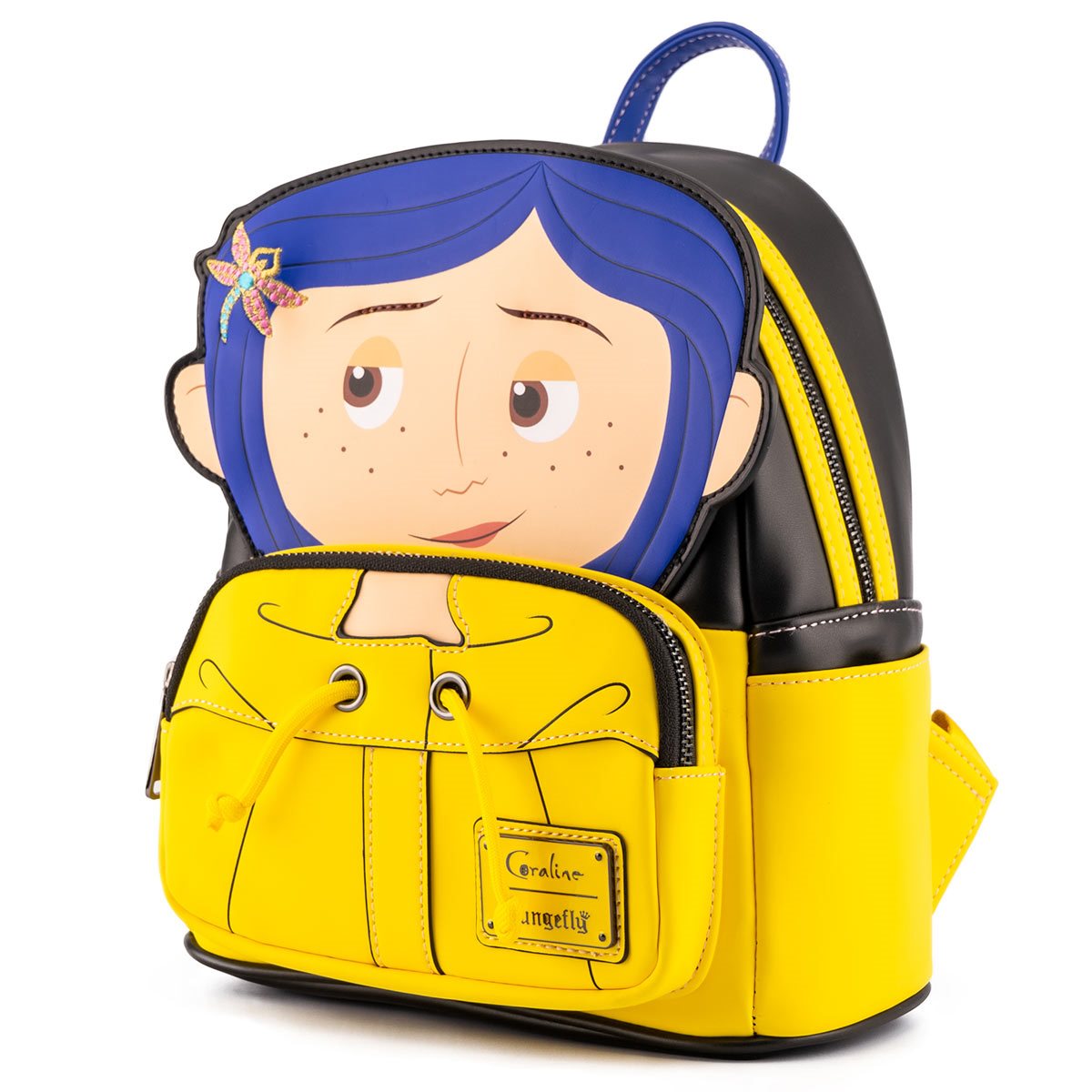LOUNGEFLY: CORALINE RAINCOAT (MINI-BACKPACK) - 5