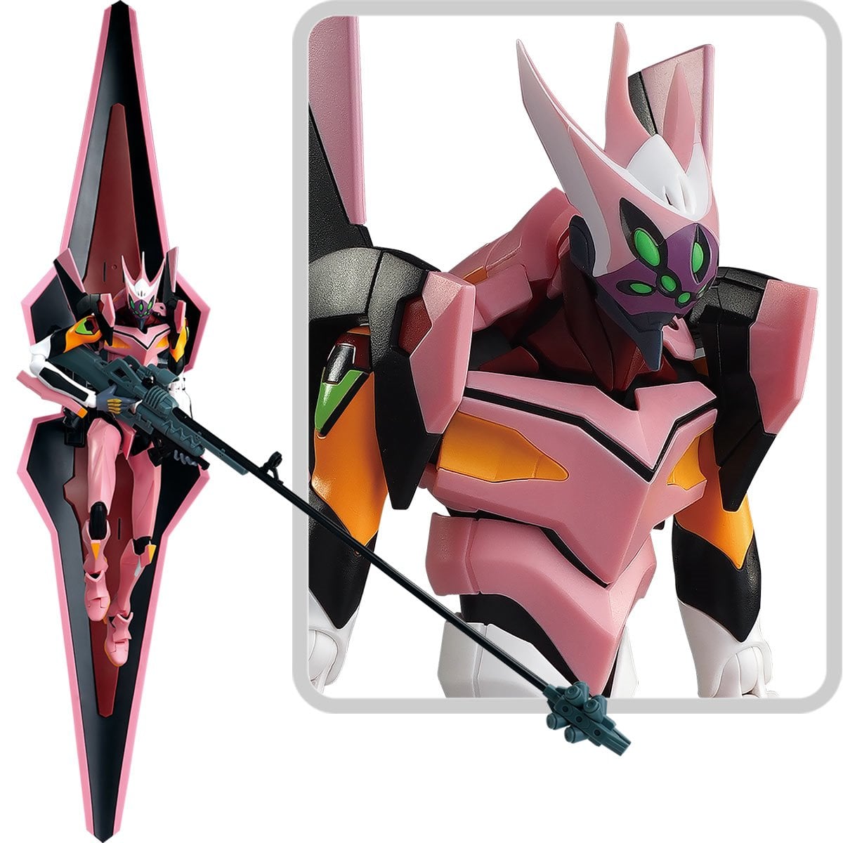 BLOKEES: NEON GENESIS EVANGELION - PRODUCTION MODEL CUSTOM TYPE-08A LEGEND EDITION (MODEL KIT) - 1