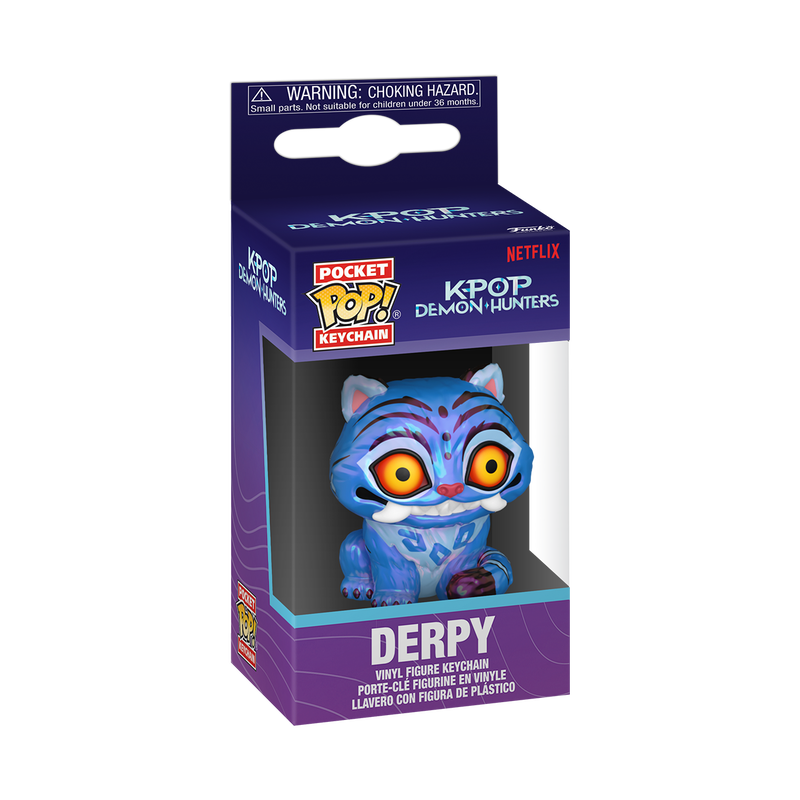 FUNKO POP! KEYCHAIN: K-POP DEMON HUNTERS - DERPY (POCKET) - 1