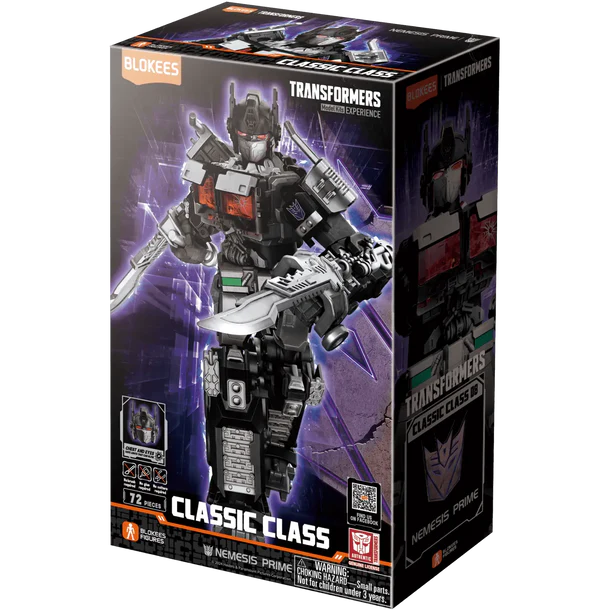 BLOKEES: TRANSFORMERS - CLASSIC CLASS NEMESIS PRIME (MODEL KIT) - 4