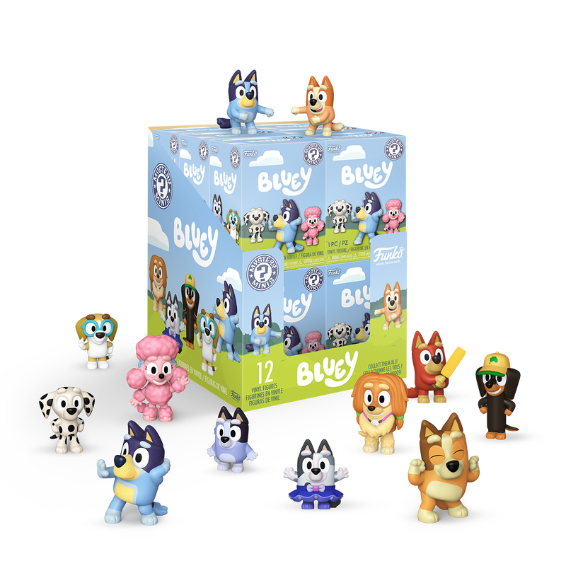 FUNKO MYSTERY MINIS: BLUEY (1 UNIDAD) - 1