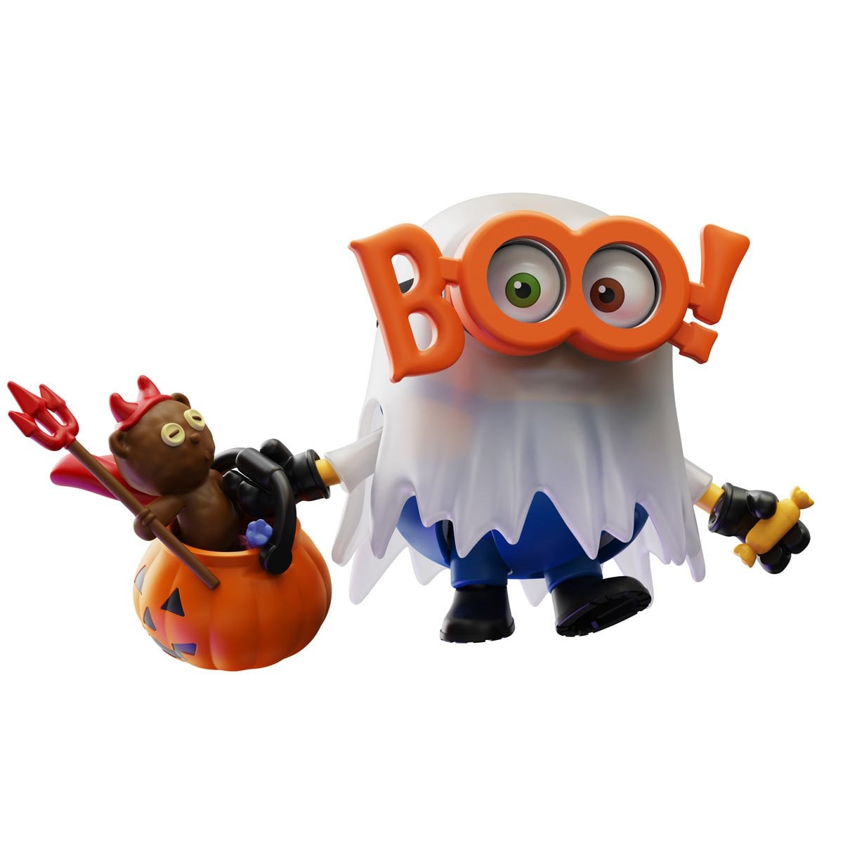 BLOKEES - MINIONS: MOKOO 03 BELLOWEEN - CAJA MISTERIOSA X1 - 6