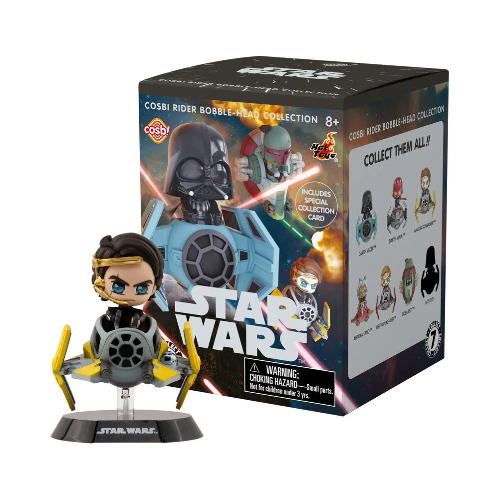 HOT TOYS | COSBI (BOBBLE HEAD) - STAR WARS RIDER SERIES (BLIND-BOX MINI-FIGURE) X UNIDAD - 3