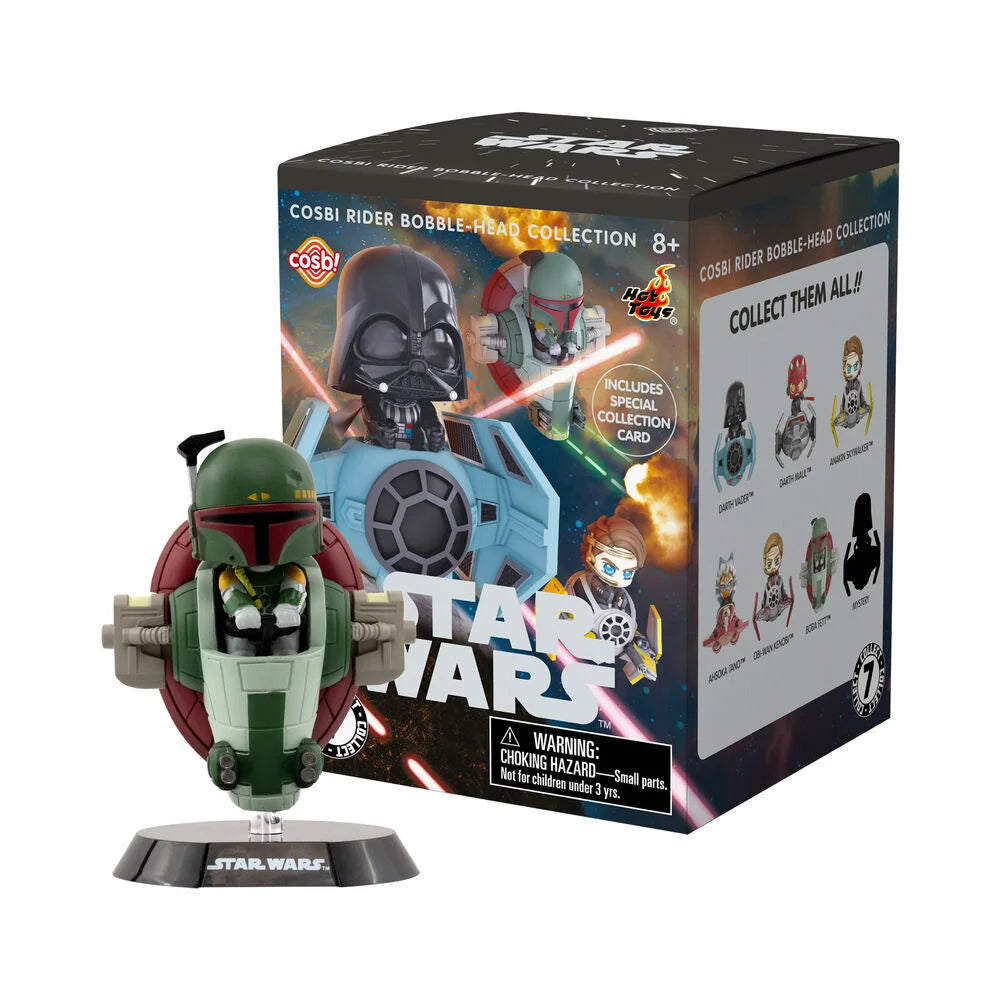 HOT TOYS | COSBI (BOBBLE HEAD) - STAR WARS RIDER SERIES (BLIND-BOX MINI-FIGURE) X UNIDAD - 4
