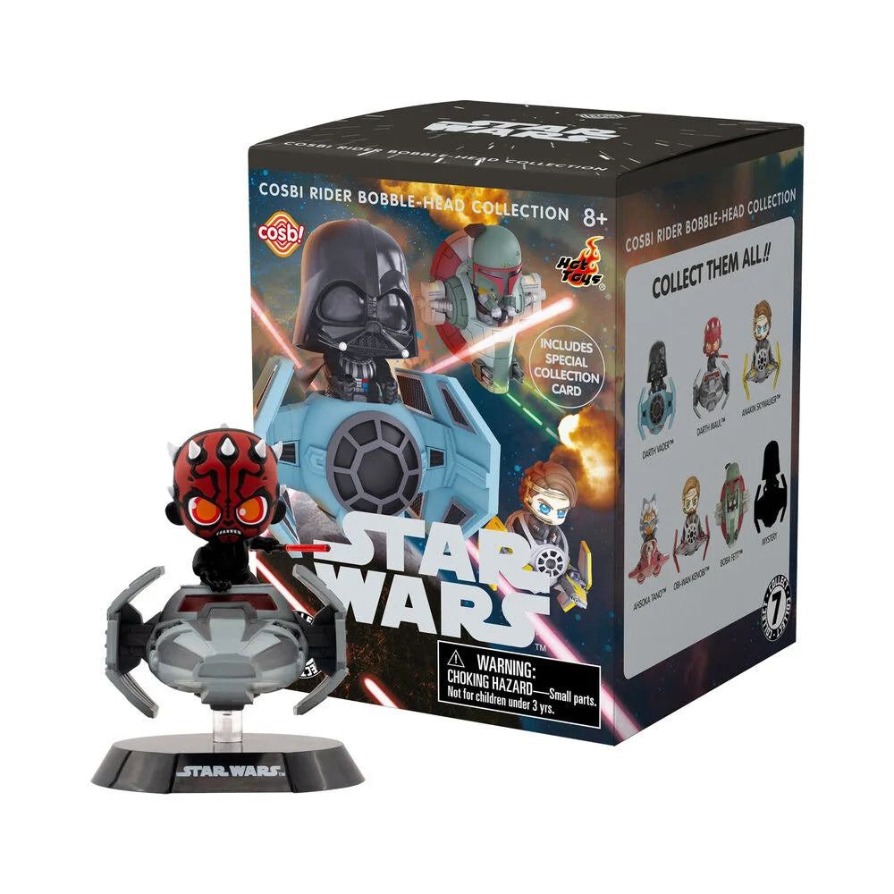 HOT TOYS | COSBI (BOBBLE HEAD) - STAR WARS RIDER SERIES (BLIND-BOX MINI-FIGURE) X UNIDAD - 5