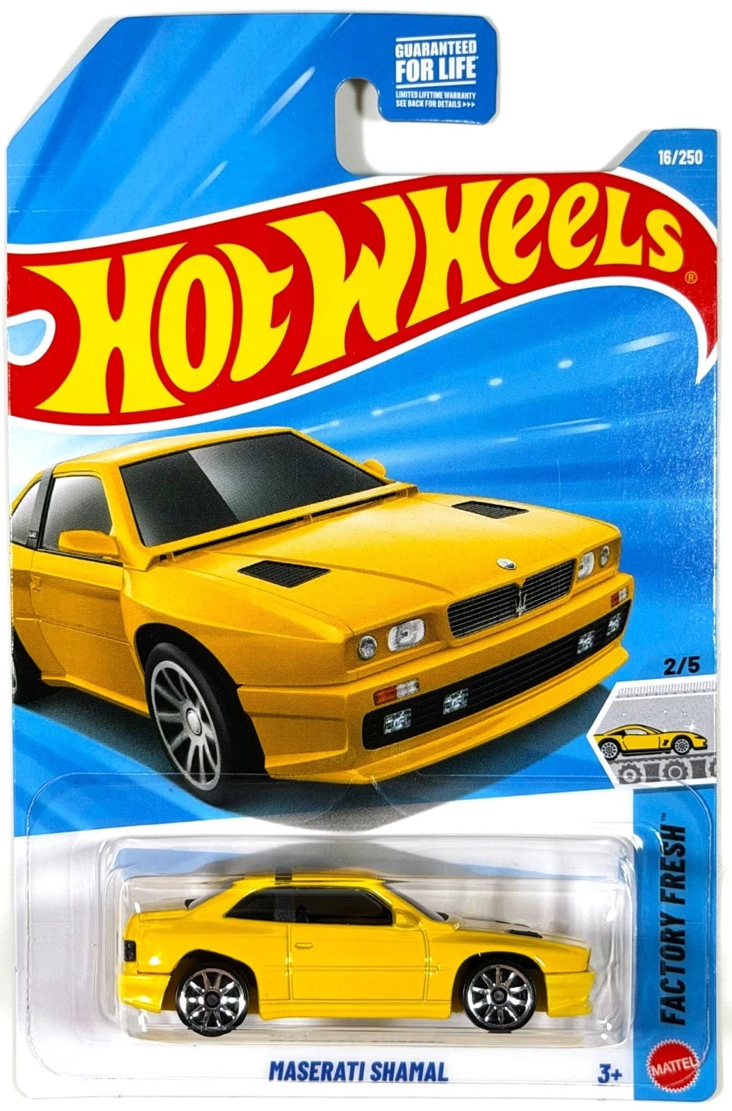 HOT WHEELS: BASIC CAR - K CASE (2026) - MASERATI SHAMAL - 1