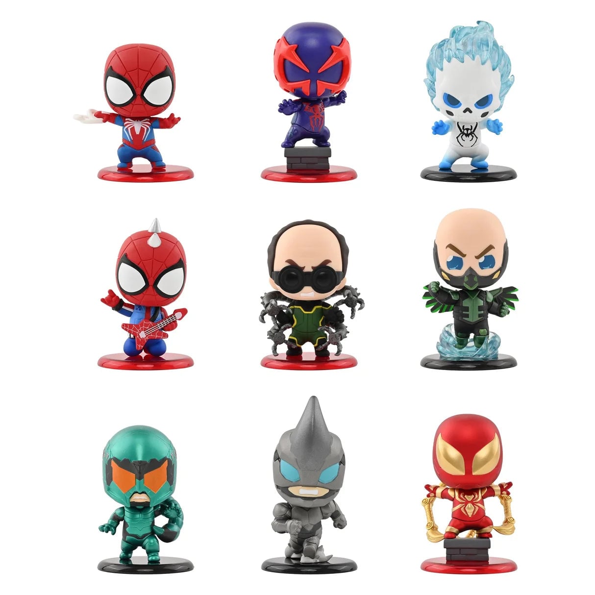 HOT TOYS | COSBI (BOBBLE HEAD) - SPIDER-MAN (BLIND-BOX MINI-FIGURE) X UNIDAD - 1