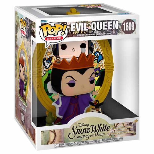 FUNKO POP! DISNEY VILLAINS: EVIL QUEEN STAINED GLASS - DELUXE - 1