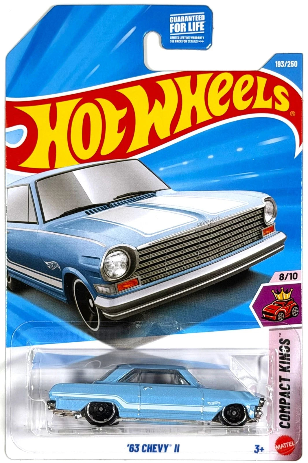 HOT WHEELS: BASIC CAR - K CASE (2026) - '63 CHEVY II - 1