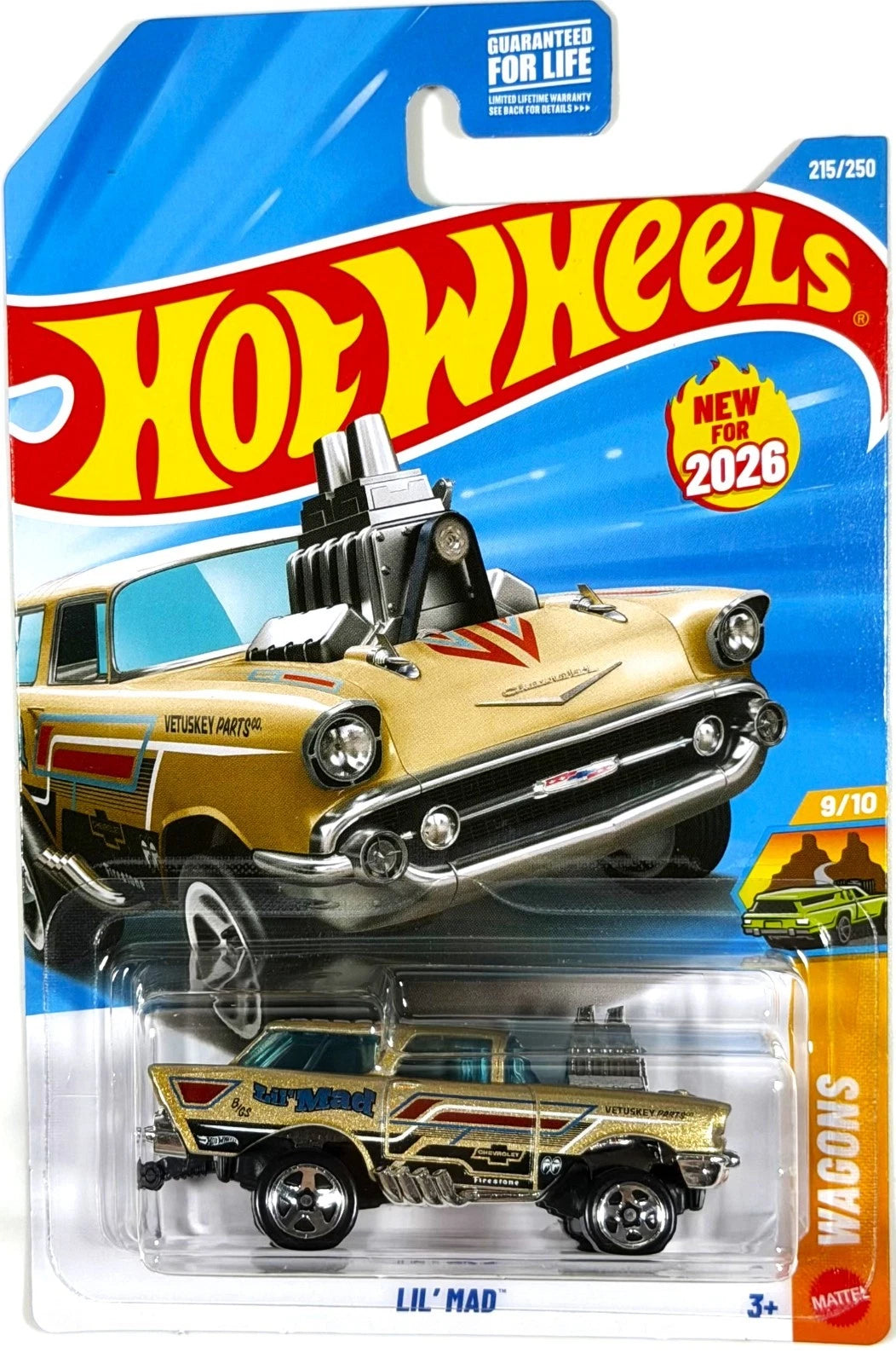 HOT WHEELS: BASIC CAR - K CASE (2026) - LIL'MAD - 1