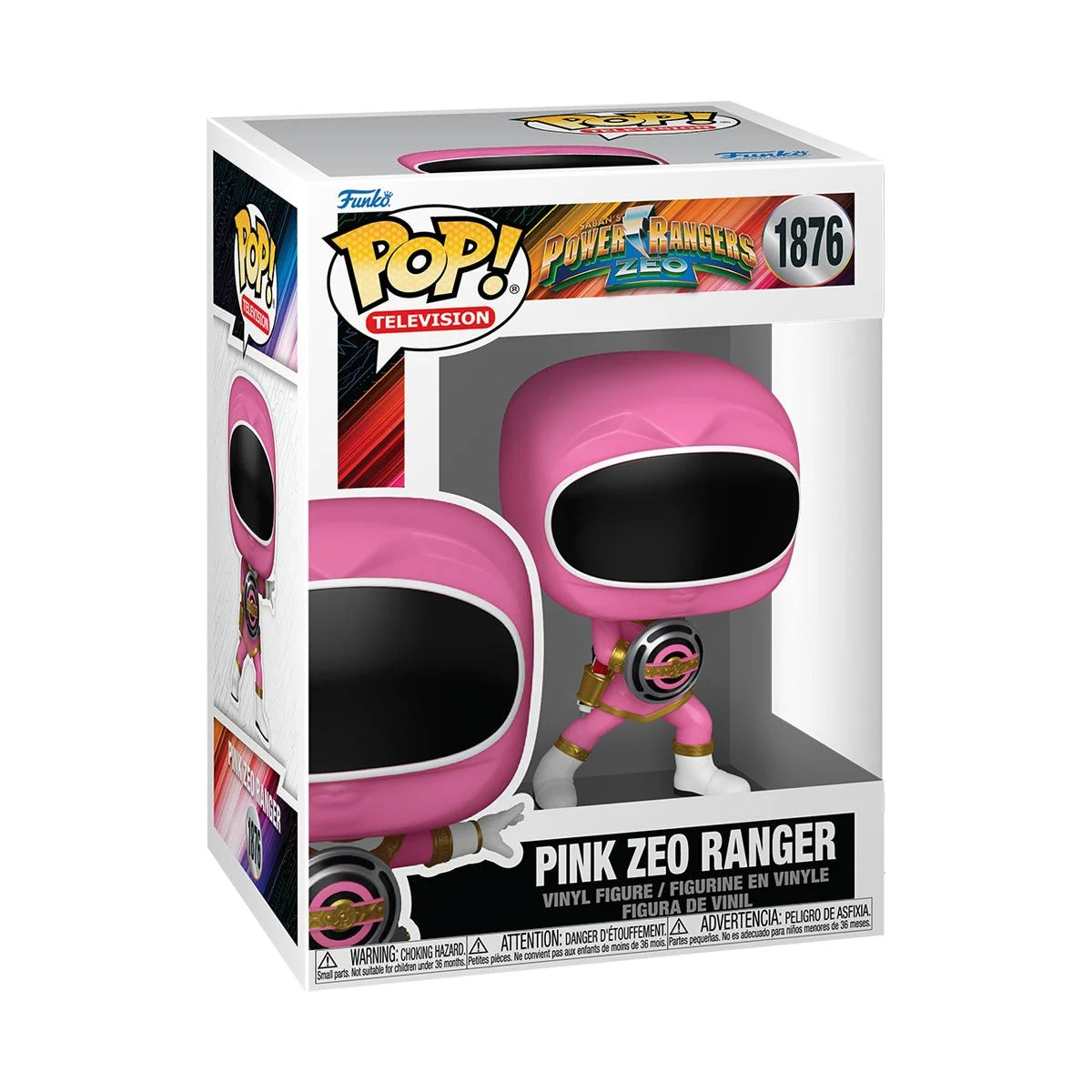 FUNKO POP! TELEVISION: POWER RANGERS ZEO - PINK ZEO RANGER 1876 - 1