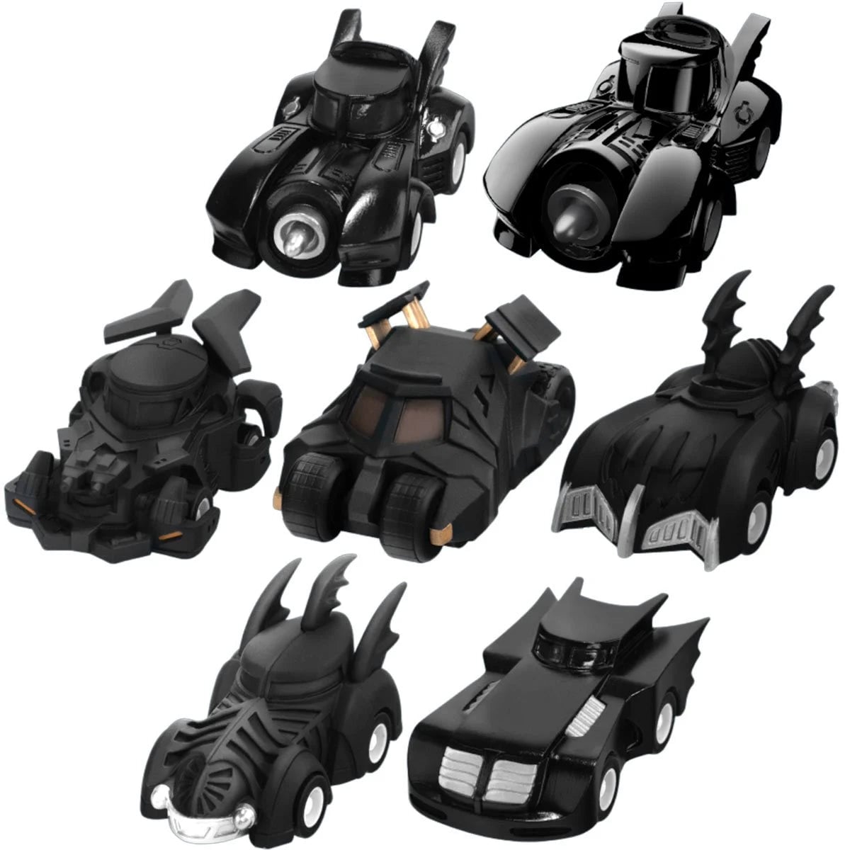 BEAST KINGDOM: BATMAN BATMOBILE PULL BACK CAR - BLIND BOX (X UNIDAD) - 1