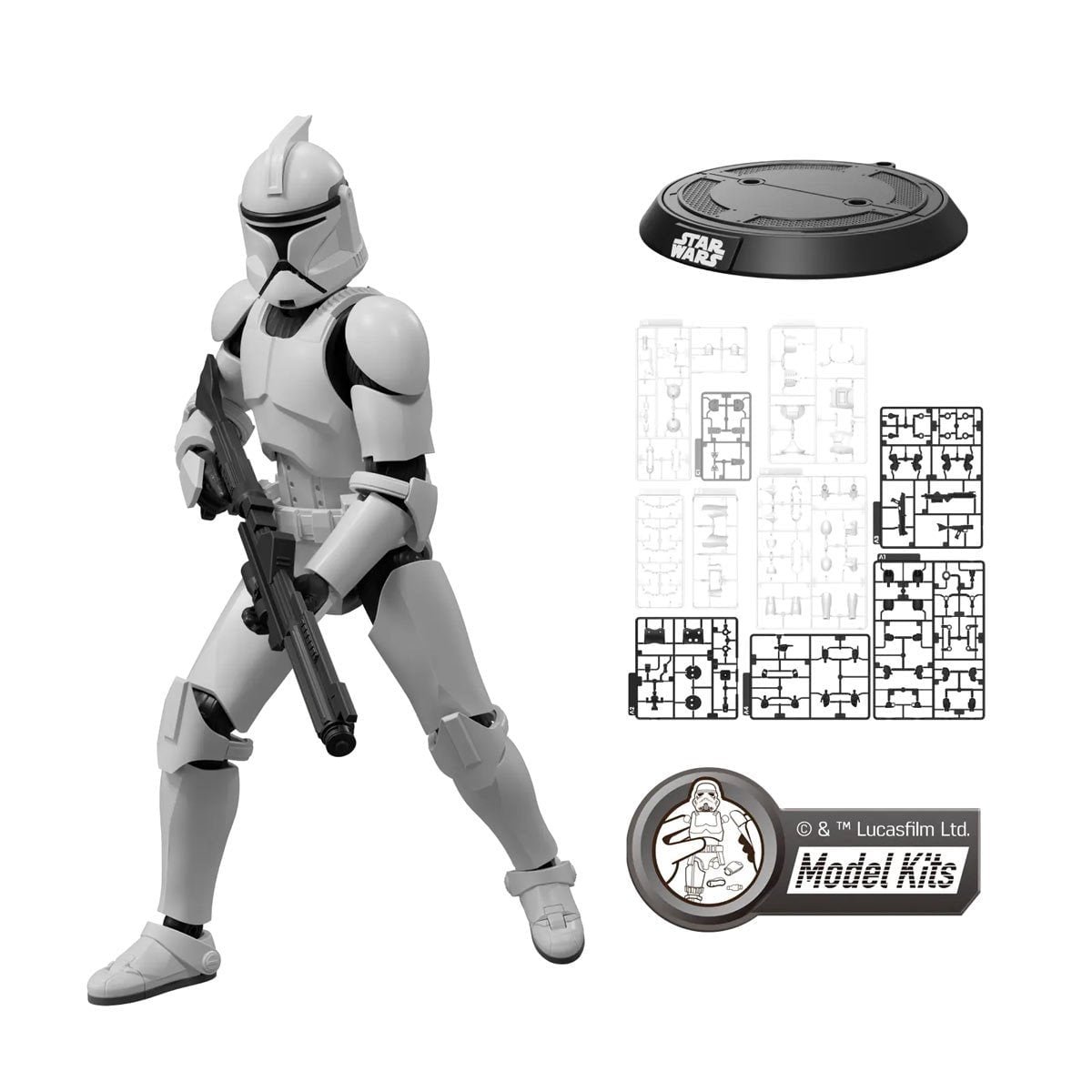 BLOKEES: STAR WARS: ATTACK OF THE CLONES - CLONE TROOPER CHAMPION CLASS 07 (MODEL KIT) - 4