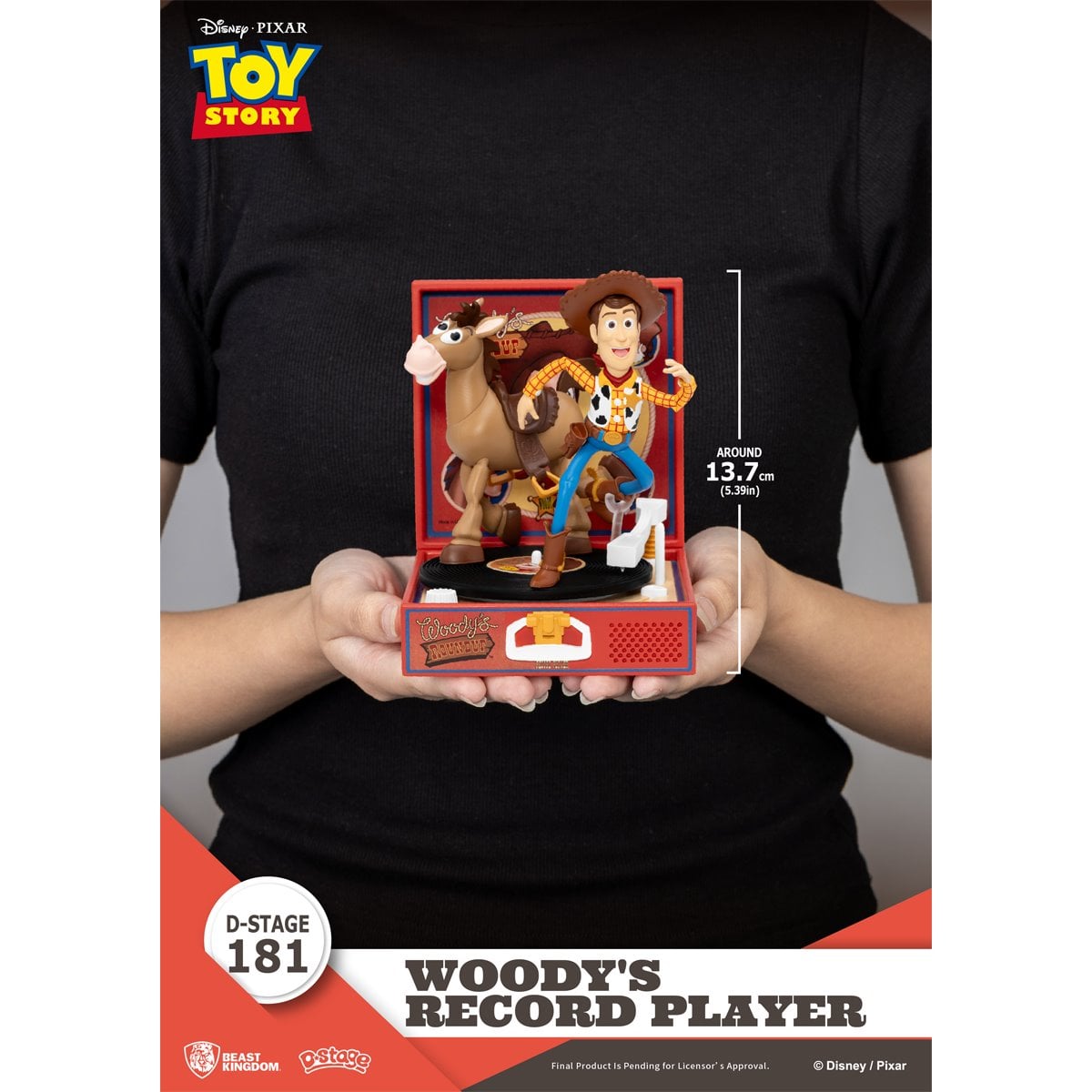 BEAST KINGDOM: DISNEY TOY STORY - WOODY'S RECORD PLAYER - 2