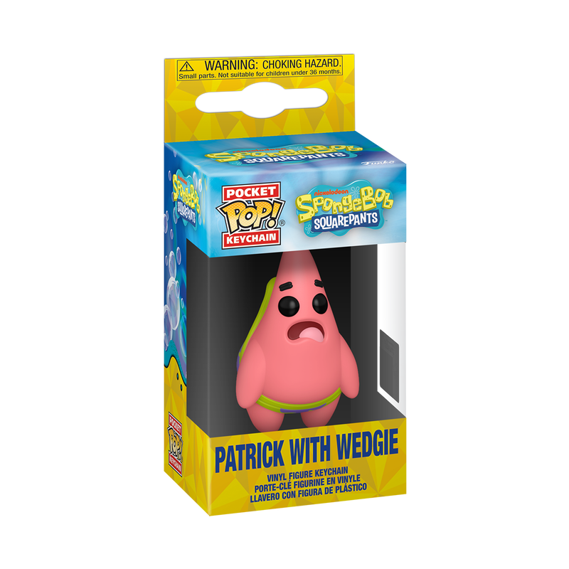 FUNKO KEYCHAIN! ANIMATION: SPONGEBOB SQUAREPANTS - PATRICK WITH WEDGIE (POCKET) - EXCLUSIVE - 1