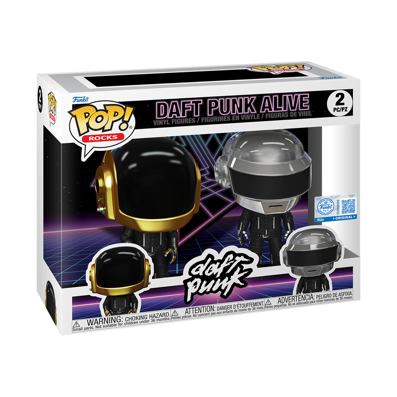 FUNKO POPS! ROCKS: DAFT PUNK (ALIVE) - 2PACK - SPECIALTY SERIES - 1
