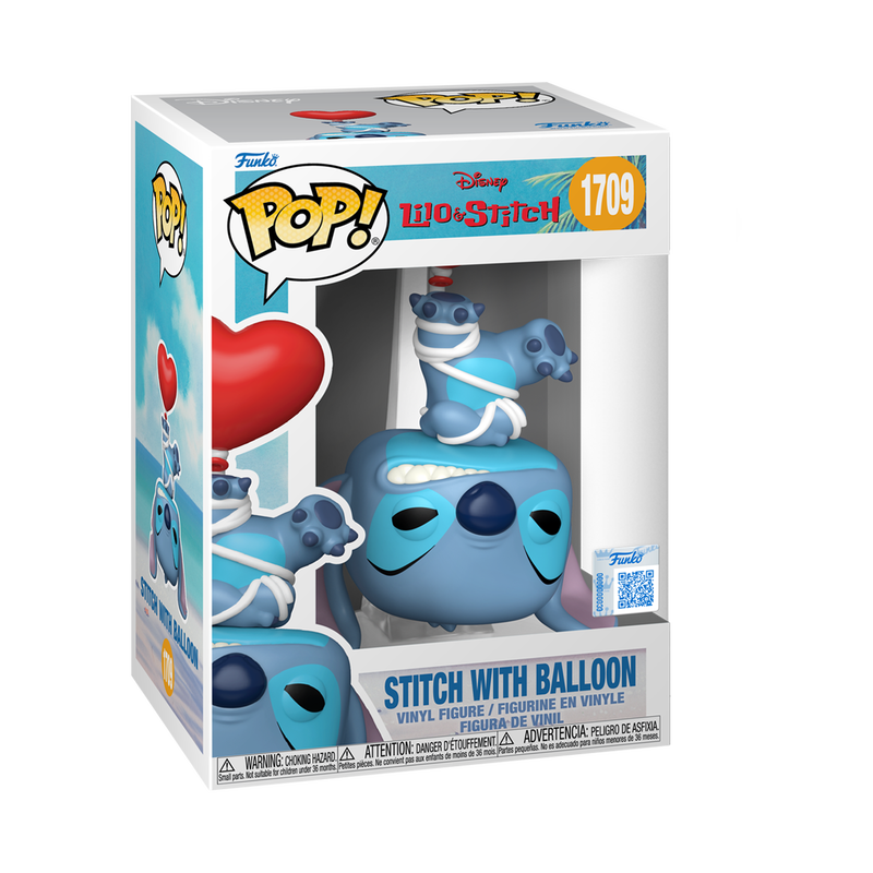 FUNKO POP! DISNEY: LILO Y STITCH - STITCH WITH BALLOON 1709 - SPECIALTY SERIES - 1