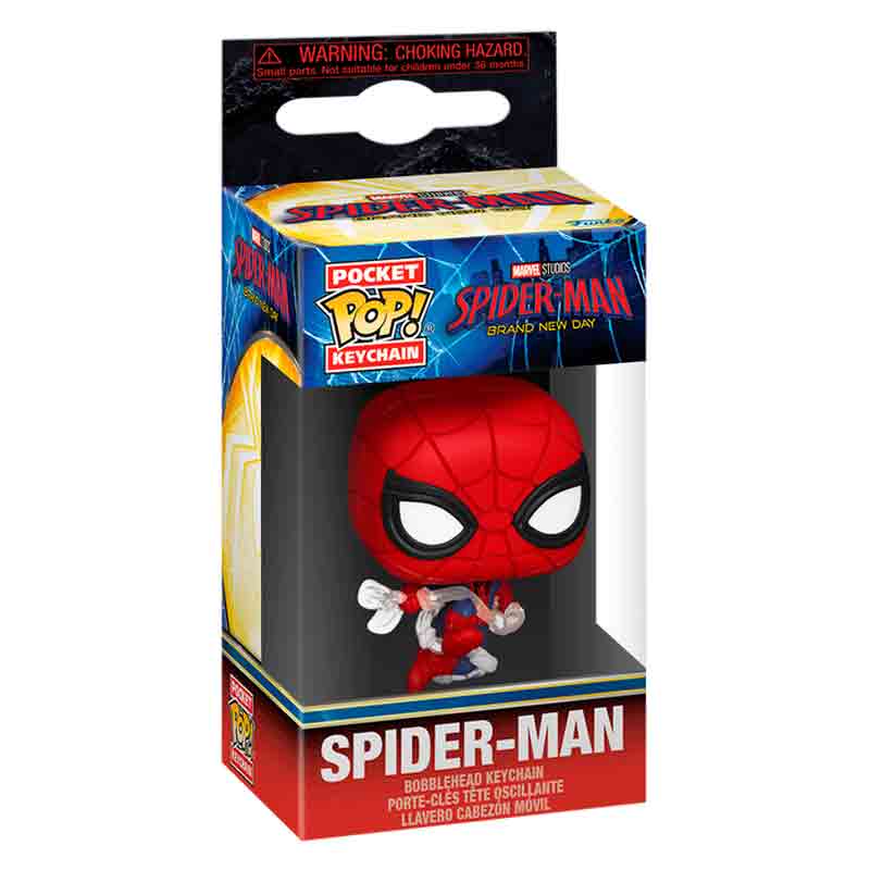 FUNKO KEYCHAIN! MARVEL STUDIOS: SPIDER-MAN BRAND NEW DAY - SPIDER-MAN (POCKET) - 1