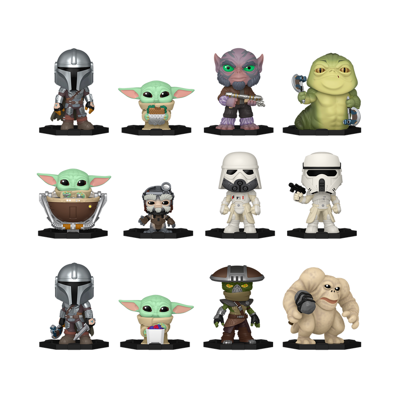 FUNKO MYSTERY MINIS: THE MANDALORIAN AND GROGU - (X UNIDAD) - 2