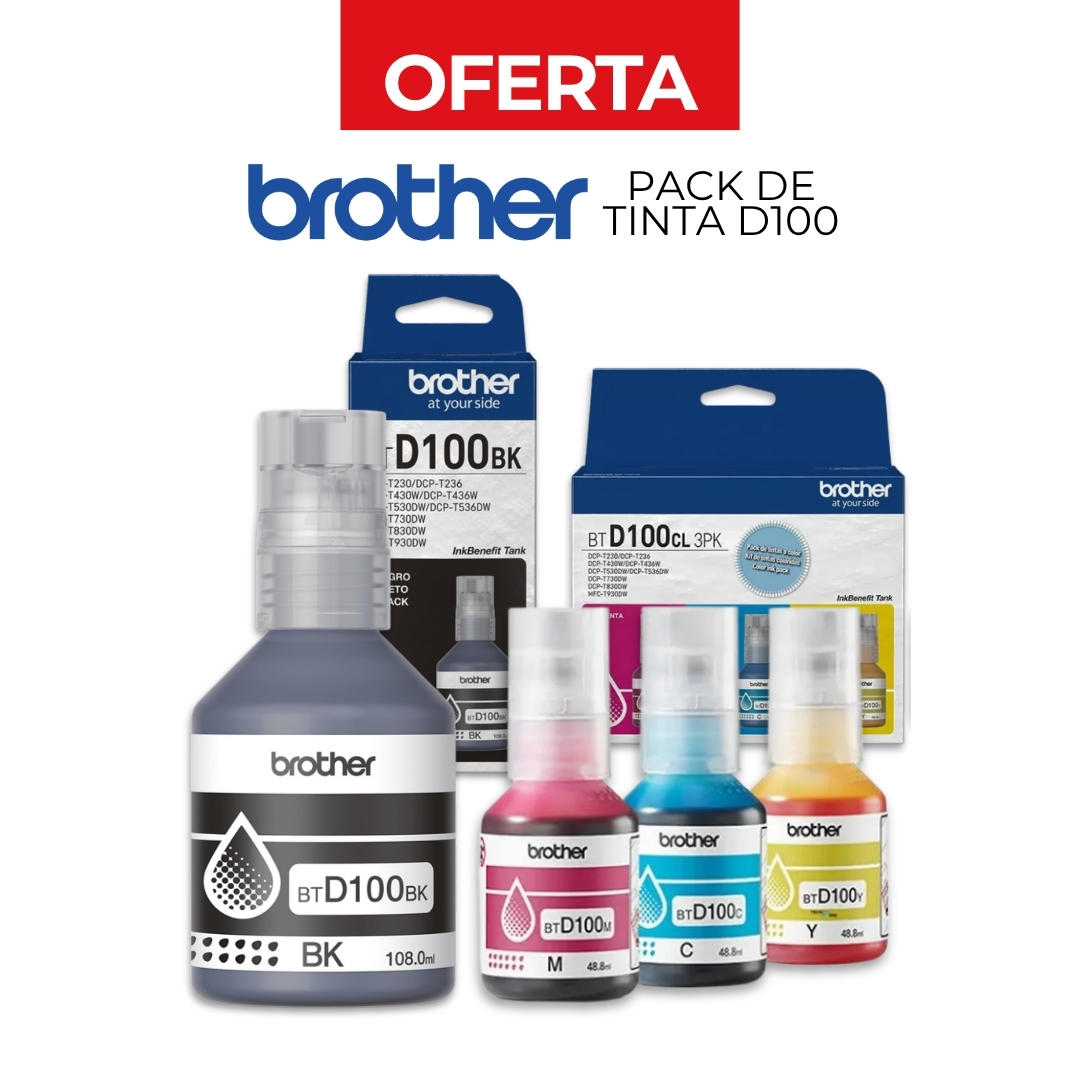 KIT DE TINTAS BTD100 4 UND - 1