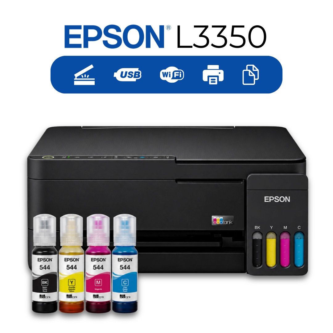 IMPRESORA MULTIFUNCIONAL EPSON L3350 WI-FI - 1