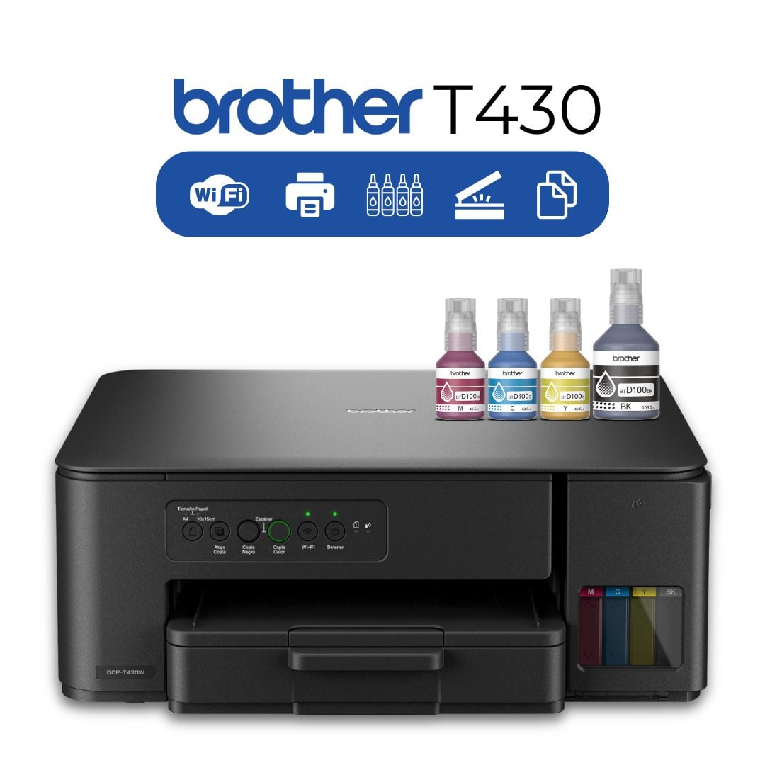 IMPRESORA BROTHER DCP-T430 W - 1