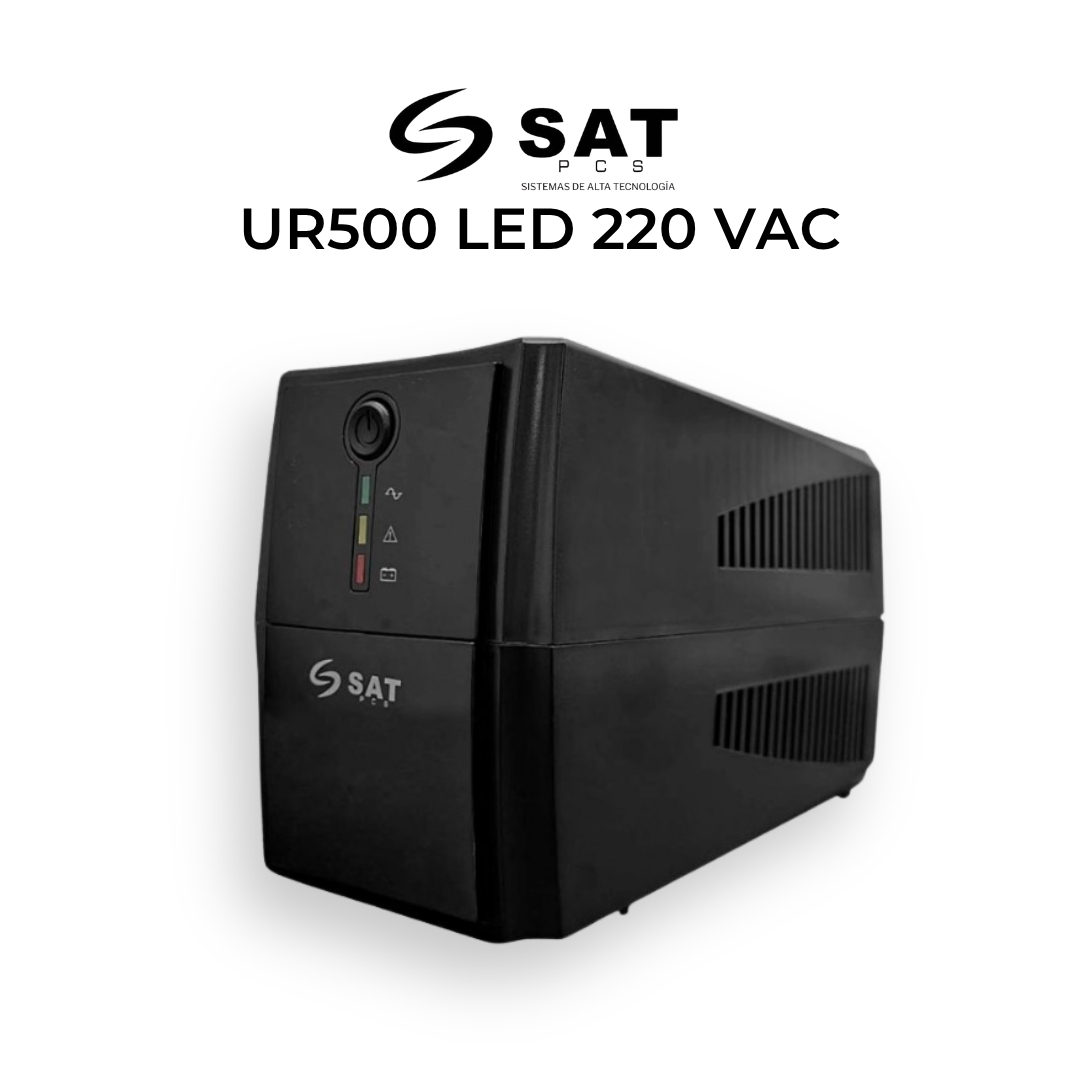 UPS INTERACTIVA SAT UR500+ 220 VAC LED - 1