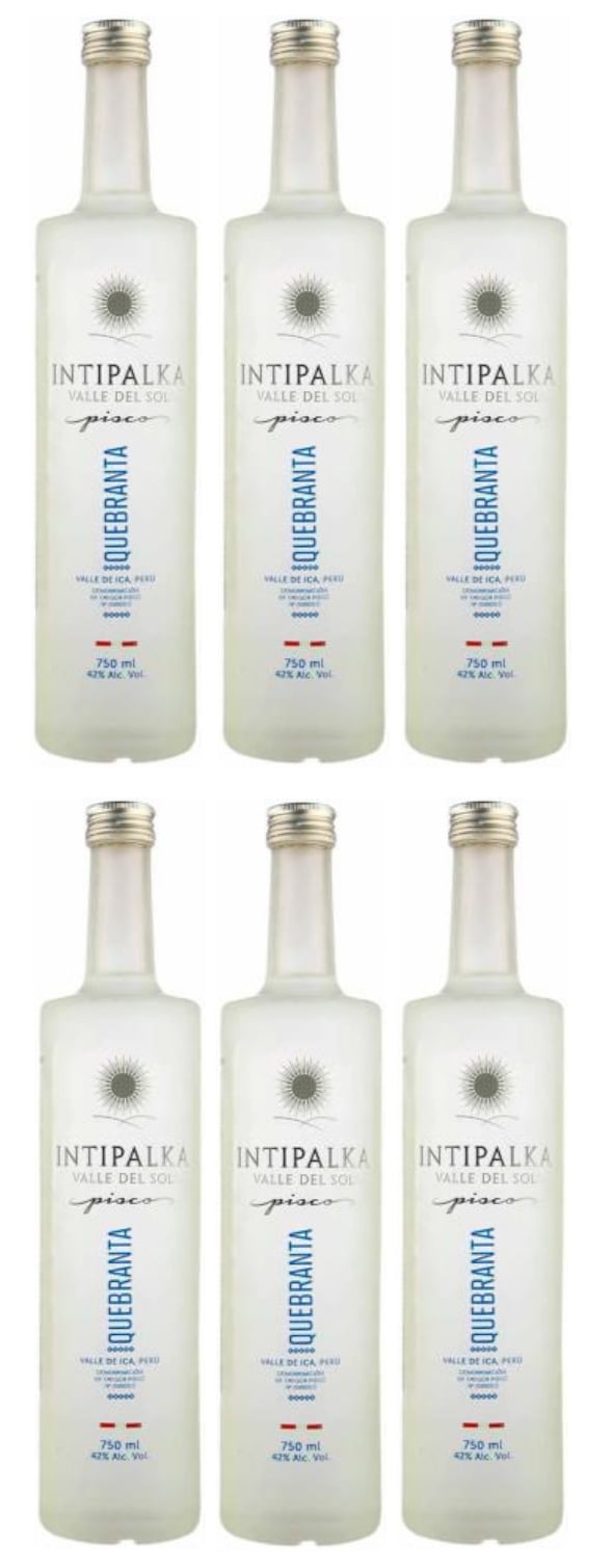 INTIPALKA Quebranta ピスコ 750ml PISCO INTIPALKA QUEBRANTA 750ML - 6 UND