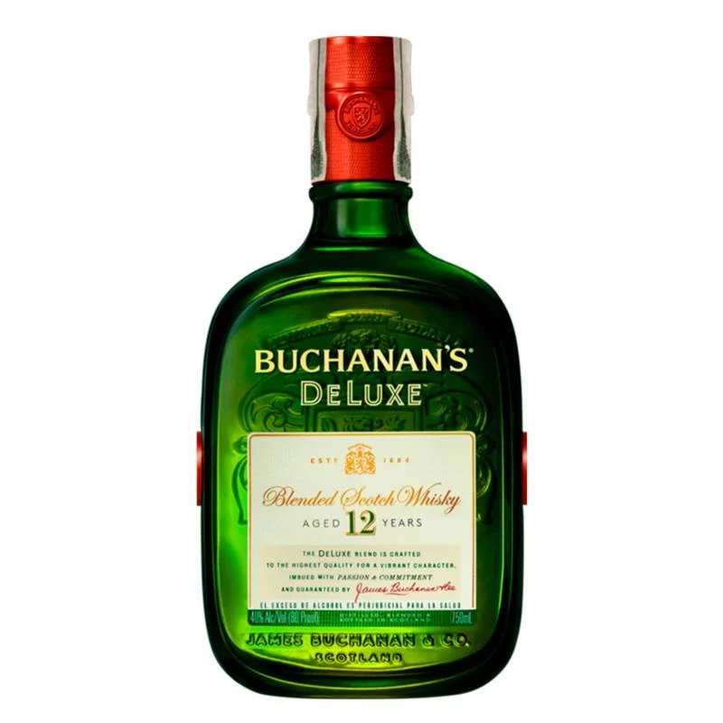 WHISKY BUCHANANS DELUXE 12 AÑOS 750ML - 1