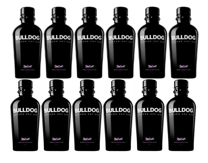 GIN BULLDOG LONDON DRY 750ML - 12 UND - 1
